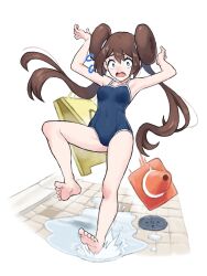 alternate_costume grimmelsdathird one-piece_swimsuit pokemon pokemon_bw2 rosa_(pokemon) school_swimsuit solo swimsuit