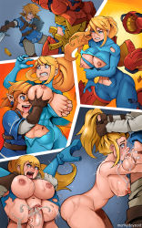 1boy 1girl abs armor battle blonde_hair blue_bodysuit blue_eyes blush bodysuit breasts breasts_out breasts_squeezed_together clenched_teeth clitoris covered_erect_nipples covering_breasts covering_privates crying cum cum_in_mouth cum_in_pussy deepthroat defeat erect_clitoris fellatio fight fucked_silly full_nelson grabbing_another&#039;s_breast grabbing_another&#039;s_hair grabbing_from_behind groping hetero high_heels highres humiliation large_breasts link lips long_hair markydaysaid metroid navel nintendo nipples open_mouth oral penis pervert pointy_ears ponytail pussy rape samus_aran sex skin_tight smile spread_legs super_smash_bros. sword tears teeth text_focus the_legend_of_zelda the_legend_of_zelda:_breath_of_the_wild toned tongue torn_bodysuit torn_clothes uncensored vaginal weapon zero_suit