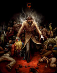 Rule 34 | 4girls, 6+boys, akuma (street fighter), alex (street fighter), aura, capcom, chun-li, coat, dark skin, dudley, elena (street fighter), everyone, fedora, gill (street fighter), glowing, glowing eyes, hat, hugo andore, ibuki (street fighter), ken masters, kunkka, makoto (street fighter), mask, multiple boys, multiple girls, necro (street fighter), ninja, oro, oro (street fighter), q (street fighter), quake (series), quake 1, remy (street fighter), ryu (street fighter), sean matsuda, street fighter, street fighter iii (series), trench coat, twelve (street fighter), urien, yun lee