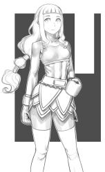 1girl boxing_gloves highres original rggr smile tagme