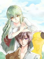 1girl 2017 blouse boots bow bowtie brown_boots c.c. capelet closed_eyes code_geass collared_shirt dated facing_viewer floating_hair fur-trimmed_boots fur-trimmed_capelet fur-trimmed_headwear fur-trimmed_skirt fur-trimmed_sleeves fur_trim green_hair grin hair_between_eyes hair_bow hat hat_bow highres knee_boots lelouch_vi_britannia long_hair long_sleeves low-tied_long_hair miniskirt ponytail red_bow red_bowtie red_capelet red_hat red_skirt red_sleeves roman_buriki santa_boots santa_costume santa_hat shirt signature skirt smile solo squatting very_long_hair white_shirt yellow_bow
