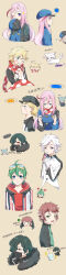 Rule 34 | appmon, asuka torajirou, digimon, digimon universe: appli monsters, karan eri, katsura rei, ozora yujin, shinkai haru, tagme, unryuji knight