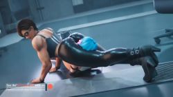 3d animated asphyxiation ass blue_hair boots brown_hair buckle chair chokehold dark-skinned_female dark_skin dead_or_alive dead_or_alive_6 female_focus femdom fight fighting headscissor high_heels la_mariposa_(doa) latex latex_legwear latex_pants lisa_hamilton muscular muscular_female nail_polish nails nao_(pixiv_5120470) nico_(doa) restrained ryona scientist submission_hold sunglasses team_ninja tekken7wallpapers thick_thighs thighs video wrestling