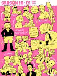 20th_century_fox bald barney_gumble bart_simpson beard beet black_necktie blush bow bowtie car carrying cat charles_montgomery_burns chawako_(spchawanmushi) child clancy_wiggum colored_skin doll dress eating embarrassed facial_hair food glasses grin hat helmet highres homer_simpson itchy_&amp;_scratchy jacket leotard long_hair marge_simpson mature_female moe_szyslak motor_vehicle mustache necktie ned_flanders nelson_muntz one-piece_swimsuit pajamas pilot pilot_helmet police police_hat police_uniform profanity ralph_wiggum rev._lovejoy sandwich scratchy shoes short_hair shorts smile socks spiked_hair sweater swimsuit the_simpsons waylon_smithers yellow_skin