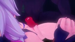 1boy 1girl 3d animal_penis animated ass blush breasts citlali_(genshin_impact) cum cum_in_pussy cum_on_body cum_on_breasts cum_on_hair cum_on_lower_body cum_on_upper_body dog_penis erection facial female_focus genshin_impact heikeluxur hilichurl_(genshin_impact) looking_at_penis looking_up medium_breasts medium_hair nipples open_mouth penis purple_eyes purple_hair pussy sex spread_legs sweat tagme uncensored vaginal video wet