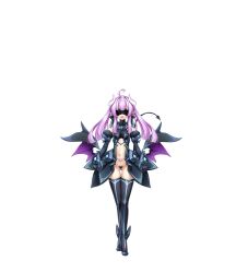 Rule 34 | 1girl, ahoge, amakubo yuri, aqua trim, black gloves, black thighhighs, blindfold, boots, breasts, clothing cutout, corruption, covered eyes, crotch plate, dark persona, demon girl, demon horns, demon tail, demon wings, detached sleeves, earrings, elbow gloves, full body, game cg, gloves, heart maebari, highres, horns, inoino, jewelry, kouyoku senki exs-tia, large variant set, lilistia, lilistia yuriel, long hair, low wings, maebari, navel, non-web source, official art, open mouth, pointy ears, pubic tattoo, purple hair, small breasts, solo, standing, tachi-e, tail, tattoo, thigh boots, thigh gap, thighhighs, transparent background, twintails, variant set, wings