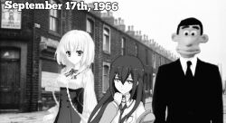 germany irisdina_bernhard japan makise_kurisu mohnkewilh90495 muv-luv muv-luv_alternative muv-luv_alternative_(anime) original steins;gate united_kingdom wallace_and_gromit