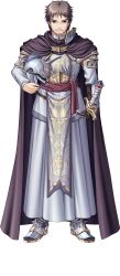 1boy aiyoku_no_eustia armor beard_stubble bekkankou black_eyes brown_cape brown_hair cape closed_mouth coat facial_hair full_body gauntlets helmet highres holding holding_helmet knight long_coat looking_at_viewer male_focus mustache official_art pelvic_curtain red_sash sabaton sash sheath sheathed short_hair simple_background single_gauntlet solo standing straight-on stubble sword tachi-e transparent_background varrius_meisner weapon white_coat