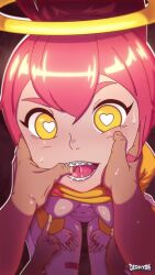 animated animated_gif breasts derpixon nipples panties red_hair sunny_(derpixon) underwear