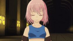 1girl animated animated_gif gif_artifacts pink_hair red_eyes shinsha_(tensura) tagme tensei_shitara_slime_datta_ken