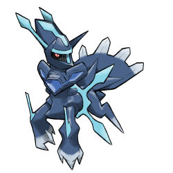 alternate_form black_sclera blacknirrow colored_sclera dialga dialga_(origin) full_body gen_4_pokemon legendary_pokemon nintendo no_humans pokemon pokemon_(creature) pokemon_focus red_eyes simple_background solo white_background
