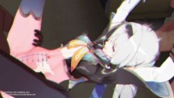 1girl 2boys 3d animated animated_gif arm_up arms_behind_back arms_behind_head arms_up ass assisted_rape assisted_sex bad_tag belly bound bound_wrists breasts deep_penetration firefly_(honkai:_star_rail) forced forced_orgasm forced_sex hetero honkai:_star_rail honkai_(series) inflated_belly inflation leg_grab magicalmysticva measuring multiple_boys navel nipples penis_measuring pregnant pussy rape raped_by_enemy sex small_breasts solo_focus spread_legs stomach_bulge