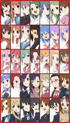 00s 6+girls aged_down aged_up akiyama_mio aoba_tsugumi asahina_mikuru asahina_mikuru_(adult) asakura_ryoko character_select crossover dual_persona genderswap genderswap_(mtf) hiiragi_kagami hiiragi_tsukasa hirasawa_ui hirasawa_yui ikari_manatsu iwasaki_minami izumi_konata k-on! kannagi kimidori_emiri kimura_takako kobayakawa_yutaka kotobuki_tsumugi kusakabe_misao kyon_no_imouto kyonko lucky_star manabe_nodoka md5_mismatch minegishi_ayano multiple_girls nagato_yuki nagi nakano_azusa ookouchi_shino patricia_martin resolution_mismatch school_uniform serafuku siblings sisters source_larger suzumiya_haruhi suzumiya_haruhi_(young) suzumiya_haruhi_no_yuuutsu suzushiro_hakua tainaka_ritsu takara_miyuki tamura_hiyori tsuruya twins yamanaka_sawako zange