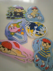 age_difference ass ass_focus back backpack bag bare_back bare_hips bare_legs barefoot bicycle black_hair blush bone_(artist) child classic_sonic covering_crotch covering_penis covering_privates crossover cycling elementary_schoolboy feet gloves hal_laboratory hat hedgehog huge_ass kirby kirby&#039;s_return_to_dream_land kirby_(series) legs lying male_focus merchandise mother_(series) mother_2 ness_(mother_2) nintendo nude on_stomach photo_(medium) seductive_ass sega shirt shoes shorts shota size_difference smile socks soles sonic_(series) sonic_generations sonic_the_hedgehog spiked_hair sticker sticker_(medium) super_smash_bros. sword toes weapon