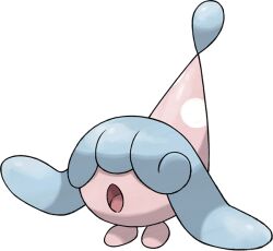Rule 34 | :o, artist request, covered eyes, full body, gen 8 pokemon, hatenna, nintendo, no humans, official art, open mouth, pokemon, pokemon (creature), pokemon focus, pokemon swsh, solo, third-party source, transparent background