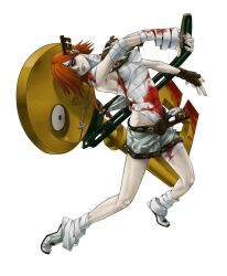 1girl a.b.a. bandages blood guilty_gear key official_art red_eyes short_hair tagme