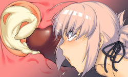 1boy 1girl ahegao ahoge braid censored cervical_penetration cervix cross-section cum deep_penetration dyun ejaculation fate/grand_order fate_(series) florence_nightingale_(fate) hetero highres internal_cumshot mosaic_censoring open_mouth penis pink_hair projected_inset red_eyes sex sex_from_behind tagme tears uterus wide-eyed