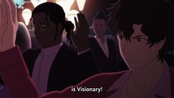 animated axel_(lazarus) battle blood christine_(lazarus) dark-skinned_male dark_skin doug_(lazarus) firing gun handgun kicking lazarus leland_(lazarus) pistol sound tagme video weapon