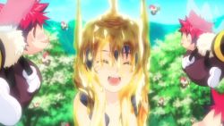 animated anime_screenshot food_on_body foodgasm honey nude shokugeki_no_souma sound tadokoro_megumi video