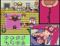 animated chair courtney_(pokemon) deoxys flannery_(pokemon) gen_3_pokemon glacia_(pokemon) group_sex jirachi joy_(pokemon) kirlia legendary_pokemon may_(pokemon) minum mudkip mythical_pokemon nintendo orgy phoebe_(pokemon) pixel_art plusle pokemon pokemon_rse roxanne_(pokemon) sceptile shelly_(pokemon) tagme torchic video winona_(pokemon) x-ray_view