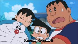 &gt;:t 1girl 2005 2009 3boys :o :t animated anime_screenshot audible_speech bath bathroom bathtub black_hair blush cat child clothed_male_nude_female doraemon doraemon_(character) embarrassed gouda_takeshi honekawa_suneo humiliation japanese_audio loli minamoto_shizuka multiple_boys nervous non-web_source nude open_door robot screaming shirt shoes shorts skirt sleeveless sleeveless_shirt smile sneakers socks sound subtitled surprised sweatdrop tagme throwing throwing_water twintails video wet
