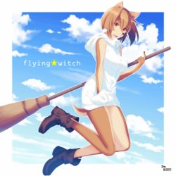 al_(flying_witch) aoi_banri flying_witch inukai_(flying_witch) tagme