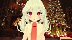 1girl 3d animated bath censored christmas christmas_present christmas_tree cleft_of_venus dildo fellatio female_focus female_masturbation flat_chest gift huge_filesize karin_(vrchat) loli long_hair masturbation merry_christmas mosaic_censoring multiple_views nude object_insertion oral pussy sakura_ecchiya sex_toy showering simulated_fellatio sound tagme toy twintails vaginal vaginal_object_insertion video vrchat