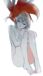 bad_id bad_pixiv_id brown_hair kanke_(yonkuma) no.6 nude safu short_hair smile solo wasp