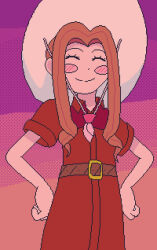 Rule 34 | 1girl, belt, digimon, digimon adventure: (2020), female focus, hat, smile, solo, tachikawa mimi