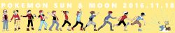 2016 6+boys absurdres backwards_hat baseball_cap beanie beret black_hair black_hat black_shirt brendan_(pokemon) brendan_(pokemon_oras) brown_hair calem_(pokemon) capri_pants copyright_name creatures_(company) dated denim dual_persona elio_(pokemon) ethan_(pokemon) ethan_(pokemon)_(classic) game_freak gen_7_pokemon hat highres hilbert_(pokemon) jacket jeans leggings litten long_image lucas_(pokemon) male_focus multiple_boys nate_(pokemon) nintendo open_poke_ball pants player_character poke_ball poke_ball_(basic) pokemon pokemon_(creature) pokemon_bw pokemon_bw2 pokemon_dppt pokemon_frlg pokemon_gsc pokemon_hgss pokemon_oras pokemon_rgby pokemon_rse pokemon_sm pokemon_xy popped_collar popplio pumpkinpan red_(pokemon) red_(pokemon_frlg) red_(pokemon_sm) red_scarf rowlet scarf shirt shoes short_hair short_sleeves shorts simple_background sneakers starter_pokemon_trio striped_clothes striped_shirt swept_bangs t-shirt tan throwing throwing_poke_ball vest visor_cap wide_image yellow_background yellow_shorts