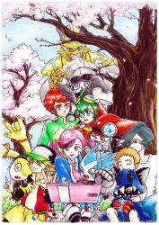 Rule 34 | appmon, asuka torajirou, bootmon, digimon, digimon universe: appli monsters, dokamon, gatchmon, hackmon (appmon), highres, karan eri, katsura hajime, katsura rei, musimon, offmon, ozora yujin, shinkai haru