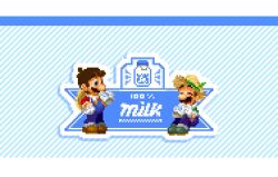 Rule 34 | 2boys, luigi, mario, mario &amp; luigi rpg, mario (series), mario kart, mario kart world, multiple boys, nintendo, official style, pixel art, tagme, watsonshan9062
