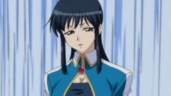 00s 2girls animated animated_gif aoi_anna ass bare_shoulders black_hair blue_eyes bouncing_breasts breasts female_focus fujimura_shizuru gloves large_breasts long_hair multiple_girls no_bra pink_hair screencap shinkon_gattai_godannar!! shiny_skin talking tears