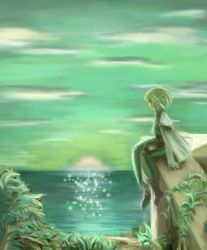 1girl female_focus gensou_suikoden luc mabo_udon short_hair solo tagme yakisobapan_tarou_&amp;_negitoro-ko