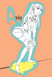 00s bad_id bad_pixiv_id evangelion:_2.0_you_can_(not)_advance highres maaru mecha_pilot_suit neon_genesis_evangelion oekaki plugsuit_(evangelion) rebuild_of_evangelion solo souryuu_asuka_langley