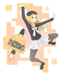 10s 1girl bad_id bad_pixiv_id beret blonde_hair blue_eyes bomb c-4 c4 crossover explosive female_focus frenda_seivelun hat highres long_hair naoki_noritaka pantyhose rocket skirt solo toaru_kagaku_no_railgun toaru_kagaku_no_railgun_s toaru_majutsu_no_index wooser_(character) wooser_no_sono_higurashi