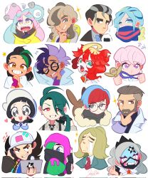 6+boys 6+girls @_@ ahoge arven_(pokemon) atticus_(pokemon) backpack bag baseball_cap black-framed_eyewear black_bodysuit black_eyes black_gloves black_hair black_jacket black_lips black_necktie blonde_hair blue_eyes blue_hair blue_necktie blue_ribbon blunt_bangs blush_stickers bodysuit bonnet bow-shaped_hair bright_pupils brown_bag cane character_hair_ornament closed_eyes closed_mouth coat collar collared_shirt computer crying dark-skinned_female dark-skinned_male dark_skin detached_collar detached_sleeves dizzy earrings eating eri_(pokemon) facepaint fingerless_gloves food freckles giacomo_(pokemon) glasses gloves green_eyes green_hair grey_eyes grey_hair grey_shirt grin grusha_(pokemon) hair_ornament hair_over_one_eye half_updo hassel_(pokemon) hat headphones heart hexagonal_eyewear highres holding holding_cane holding_laptop hood hoodie iono_(pokemon) jacket jacq_(pokemon) jewelry keychi lab_coat laptop larry_(pokemon) light_brown_hair long_hair long_sleeves looking_at_viewer medium_hair mela_(pokemon) multicolored_hair multiple_boys multiple_girls musical_note naranja_academy_school_uniform necktie nemona_(pokemon) nintendo onigiri open_clothes open_coat open_mouth orange_collar orange_eyes orange_necktie ortega_(pokemon) penny_(pokemon) pink_eyes pink_hair pokemon pokemon_sv ponytail poppy_(pokemon) purple_eyes purple_hair purple_necktie purple_shirt red_eyes red_hair red_necktie ribbon rika_(pokemon) round_eyewear salaryman saliva scarf scarf_over_mouth school_uniform sharp_teeth shirt short_hair short_ponytail short_sleeves smile streaked_hair streaming_tears striped_clothes striped_scarf suspenders team_star tears teeth thick_eyebrows professor_turo two-tone_hair uva_academy_school_uniform vest white_coat white_pupils yellow_bag yellow_jacket yellow_vest