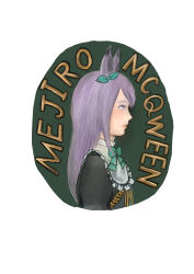 1girl 33ki71 absurdres animal_ears black_dress bow bowtie character_name collared_dress dress ear_bow from_side green_bow green_bowtie grey_eyes grey_hair highres horse_ears horse_girl long_hair long_sleeves mejiro_mcqueen_(umamusume) sidelocks simple_background solo umamusume very_long_hair white_background