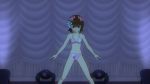Rule 34 | 1girl, amami haruka, animated, bikini, bow, brown hair, dancing, female focus, flip-flops, hair bow, hair ornament, idolmaster, idolmaster (classic), indoors, looking at viewer, music, outstretched arms, sandals, short hair, singing, smile, solo, sound, swimsuit, video