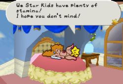1boy 1girl :o animated animated_gif bed blonde_hair bouncing_breasts bouncing_testicles breasts canopy_bed closed_mouth crown earrings elbow_gloves english_text erection floating flower gloves hetero high_heels indoors jewelry large_areolae large_breasts large_testicles leg_up long_hair looping_animation lying mario_(series) missionary navel nintendo nipples no_nose no_socks nude official_style on_bed on_side osterzonensfw18 paper_mario paper_mario_64 parted_lips penis pink_footwear pixel_art plant potted_plant princess_peach sex speech_bubble star_(symbol) testicles twink_(paper_mario) vase white_gloves wide_hips