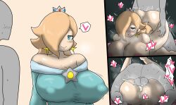 1boy 1girl absurdres ass cum cum_in_ass enigi09 highres mario_(series) mating_press nintendo nipples nude penis rosalina sex super_mario_galaxy