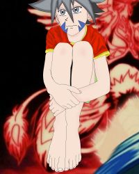1boy absurdres beyblade feet grey_eyes highres hiwatari_kai shota tagme tencorridusa2 toes