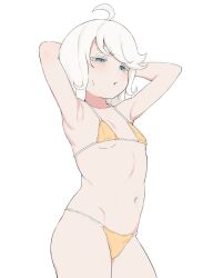ahoge loli non-web_source silpin white_hair