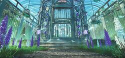 Rule 34 | 1boy, 6890390145, aotsuki eito, bird, birdcage, cage, chinese commentary, day, door, dove, flower, glasses, grey hair, highres, in cage, jacket, lavender (flower), lock, luxembourgish text, scenery, short hair, solo, the hundred line -last defense academy-, white jacket