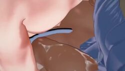 1girl 2boys 3d abs anilingus animated audible_music audible_speech bondsheet bouncing_breasts breasts choker cum cum_on_ass cum_on_body cum_on_breasts cum_on_hair cum_on_upper_body dark-skinned_female dark_skin double_handjob ejaculation eyepatch facial fellatio female_rimming_male ghislaine_dedoldia grey_hair group_sex handjob koikatsu_(medium) large_breasts long_hair mmf_threesome multiple_boys mushoku_tensei nipples oral outdoors paizuri pov pussy scar sex sound source_request spitroast tagme tail threesome vaginal video