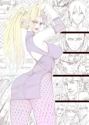 Rule 34 | 3girls, 6+boys, akimichi chouji, ass, beard, blonde hair, breasts, cigarette, dress, facial hair, facial mark, fishnets, forehead protector, haruno sakura, jun wu mo, konohagakure symbol, large breasts, long hair, makeup, multiple boys, multiple girls, nara shikamaru, naruto (series), naruto shippuuden, ponytail, sai (naruto), sarutobi asuma, sideburns, solo focus, thighs, uchiha sasuke, uzumaki naruto, yamanaka ino, yuuhi kurenai