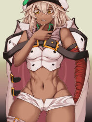 1girl artist_request dark-skinned_female dark_skin guilty_gear ramlethal_valentine tagme
