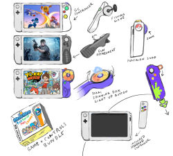 10s artist_request controller game_console gun handgun handheld_game_console hat highres leon_s._kennedy mario mega_man_(series) nintendo nintendo_switch pac-man pistol pokemon pokemon_snap resident_evil resident_evil_4 sonic_(series) splatoon_(series) super_smash_bros. tagme wario warioware weapon youkai_watch