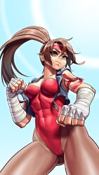 1girl breakers headband highres ponytail tagme tia_langray visco