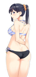 Rule 34 | 1girl, bikini, butt crack, gridman universe, hazuki (115483948), ponytail, ssss.gridman, swimsuit, tagme, takarada rikka